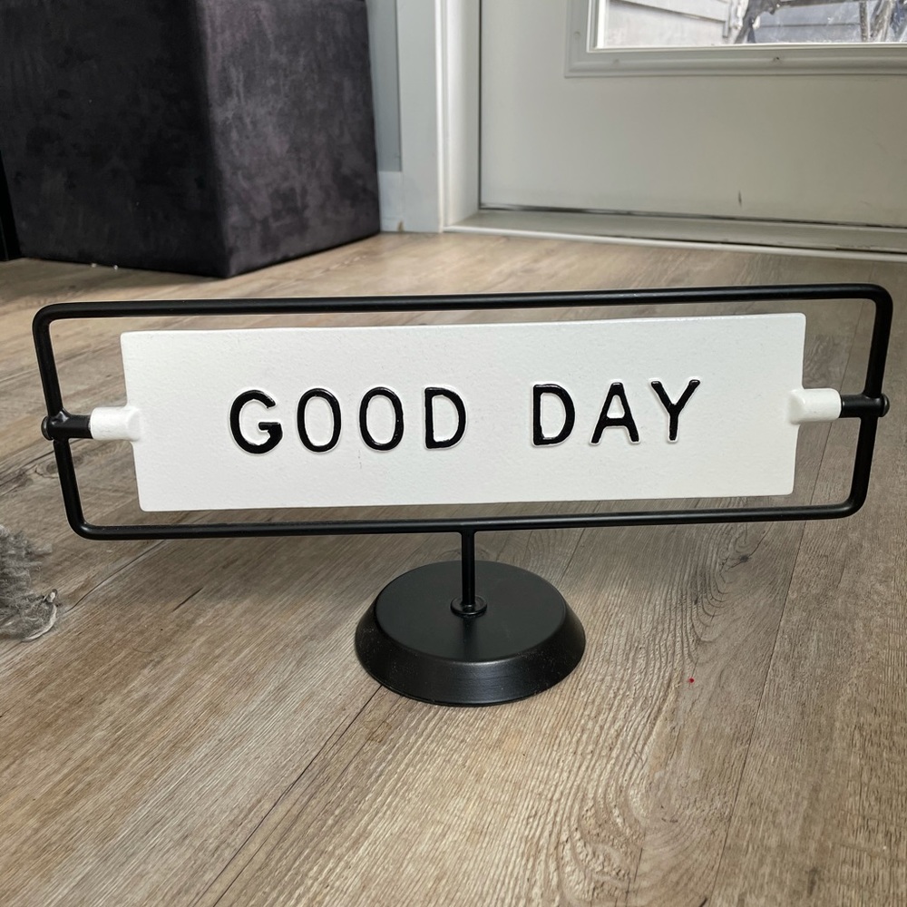 Good day / night sign Home Decor